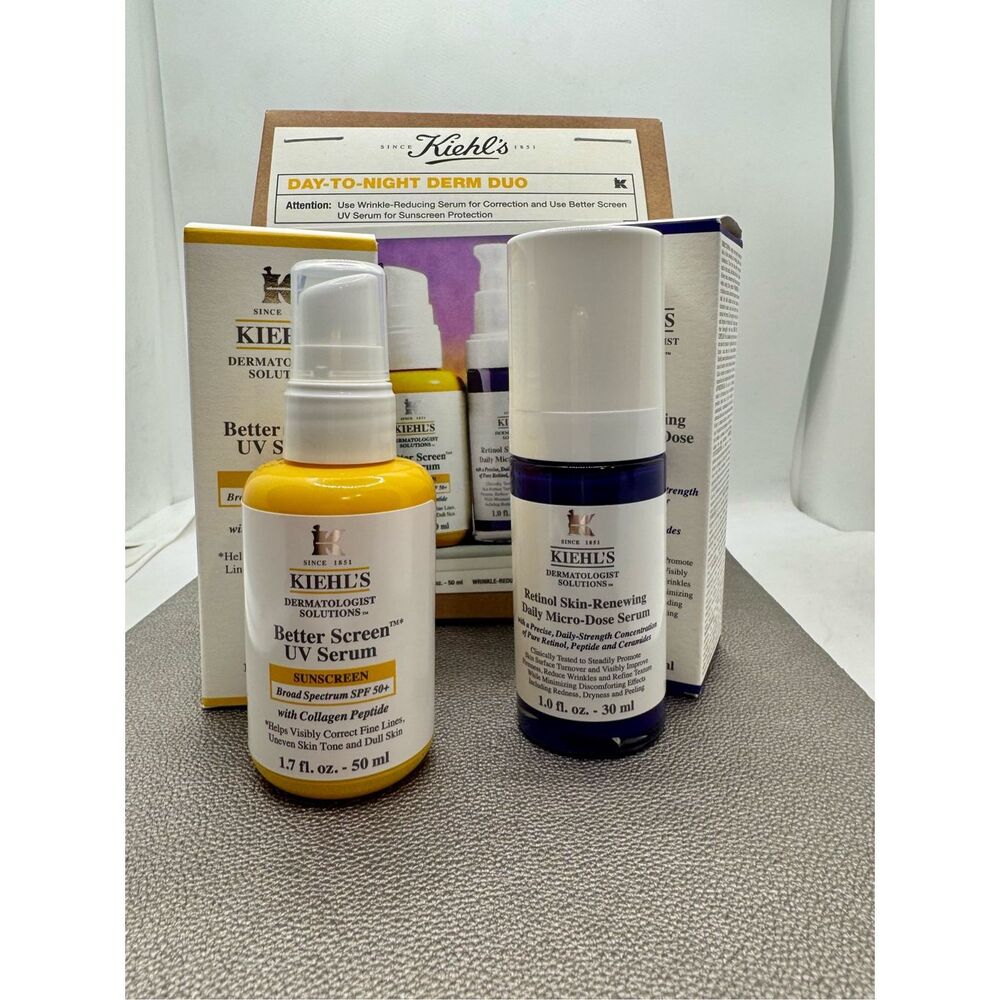 Kiehl’s Day-To-Night Derm Duo Gift Set